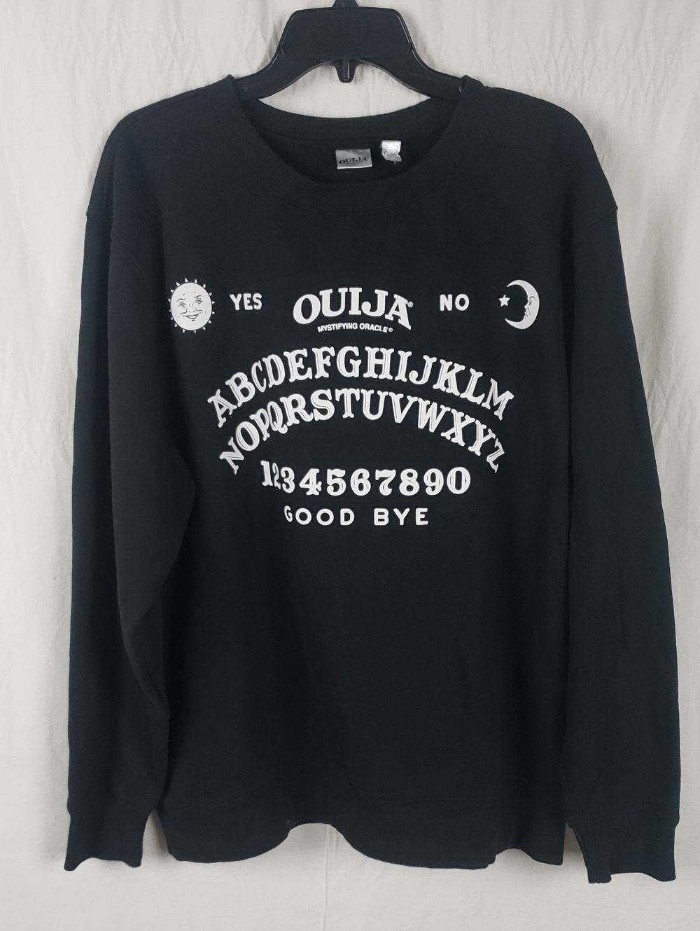 Ouija Board 1X Black Sweatshirt